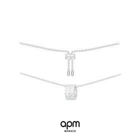 【授权商品】APM Monaco环形项链男小蛮腰锁骨链轻奢小众情侣礼物送女友