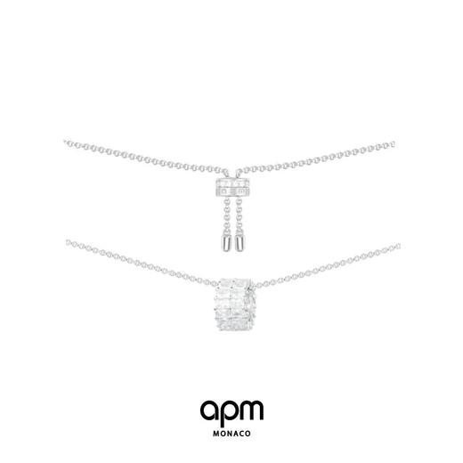 【授权商品】APM Monaco环形项链男小蛮腰锁骨链轻奢小众情侣礼物送女友 商品图0