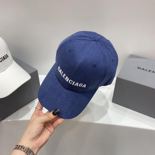 巴黎世家BALENCIAGA棒球帽-蓝色 商品图5