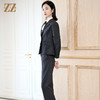 佐尔美春季新款小香风英伦风休闲气质时尚职业西装外套女E03KT04 商品缩略图4