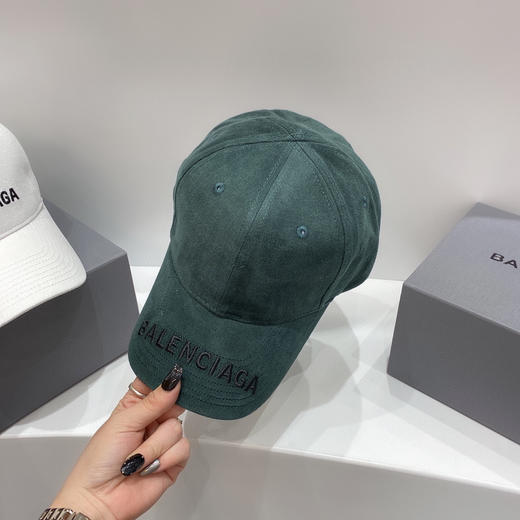 巴黎世家BALENCIAGA棒球帽-绿色 商品图2