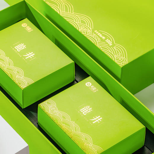 明前龙井 鸣龙优佳龙井一盒50g买两盒送礼盒 商品图2