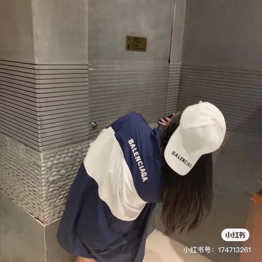 巴黎世家BALENCIAGA-白色帽檐刺绣 商品图8