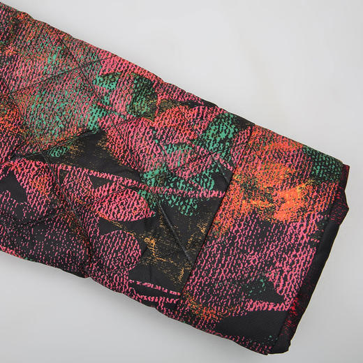 佐尔美新品冬季新款印花羽绒服短款保暖毛领外套E44YH02 商品图3