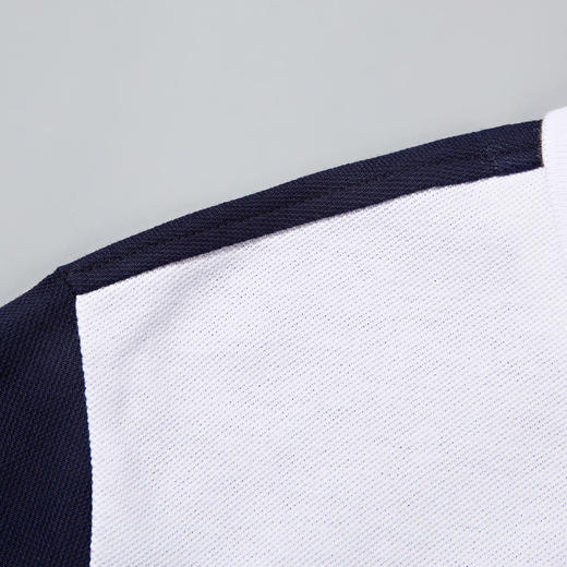 【全棉面料】罗蒙短袖t恤男夏季薄款经典翻领拼色字母休闲Polo衫 商品图8