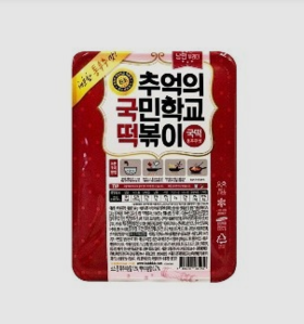 记忆中的国民学校炒年糕辣味추억의국민한교떡볶이매운맛