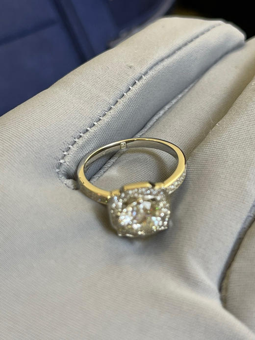 HW一克拉钻戒-belle（莫桑钻，带证书） 商品图6