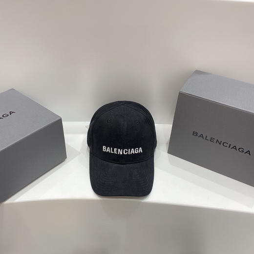 巴黎世家BALENCIAGA棒球帽-黑色 商品图0