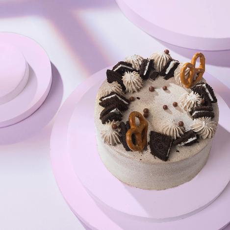 小4寸蛋糕   口味 芒果  /火龙果  /可可脆 / 奥利奥 一鲜奶动物奶油蛋糕 商品图3