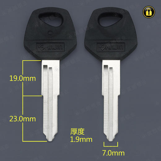 〖6152〗厚胶凌峰摩托右 商品图0