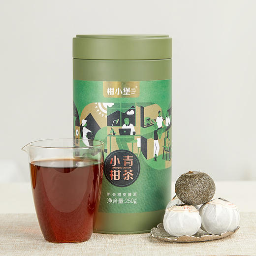 柑小堡丨新会小青柑 柑普茶  250g 商品图0