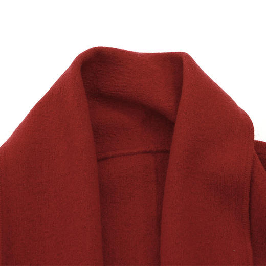 佐尔美冬季女装纯色百搭针织羊毛呢子大衣外套双面呢E64SR02 商品图1