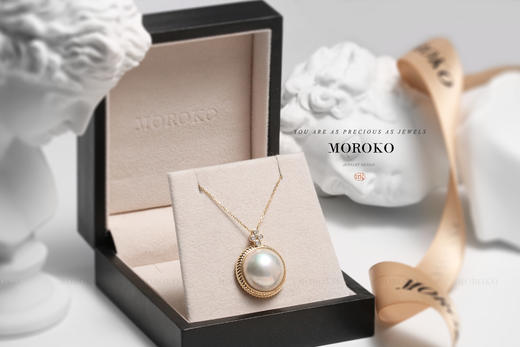 青云「圆形马贝项链」 商品图5