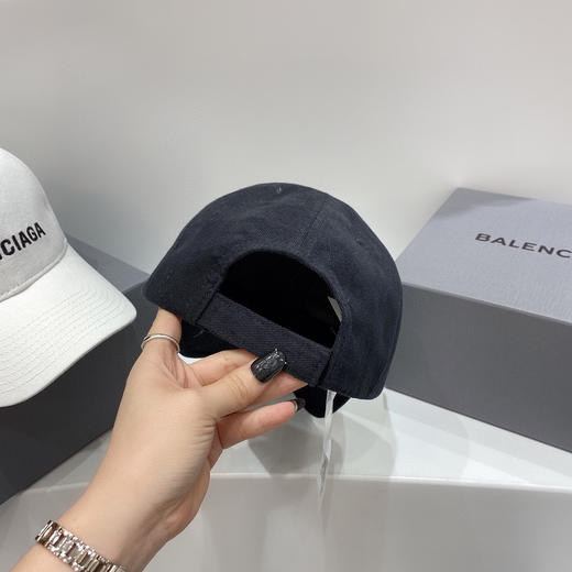 巴黎世家BALENCIAGA棒球帽-黑色 商品图6