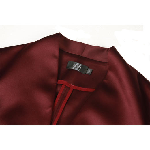 佐尔美春秋季女装纯色印花修身显瘦七分袖风衣外套E71FZ02 商品图2