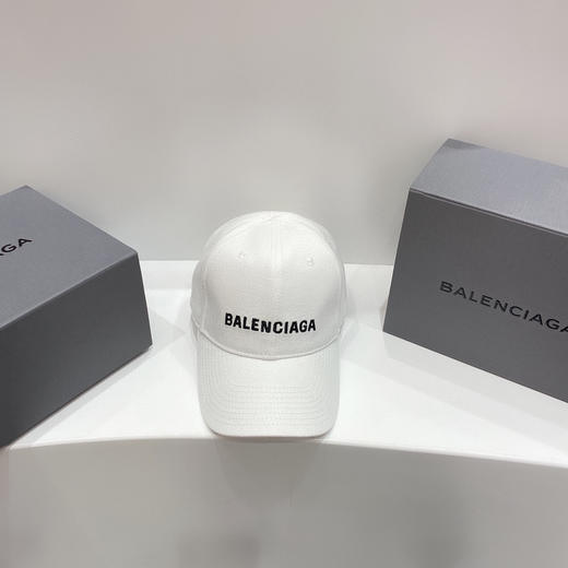 巴黎世家BALENCIAGA棒球帽-白色 商品图0