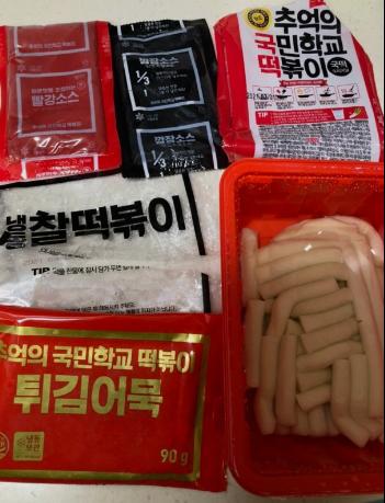 记忆中的国民学校炒年糕辣味추억의국민한교떡볶이매운맛 商品图1