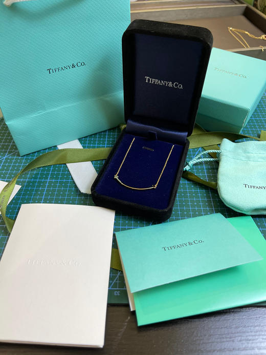 蒂夫尼微笑项链（银镀金） 商品图7