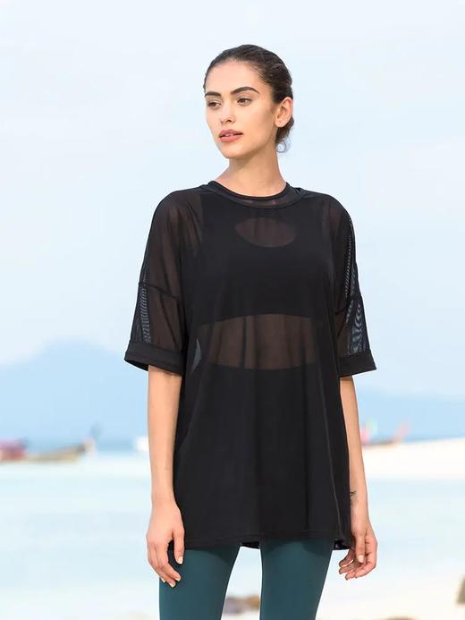 AUMNIE澳弥尼 宽松网纱T恤 OVERSIZED MESH TEE 商品图3