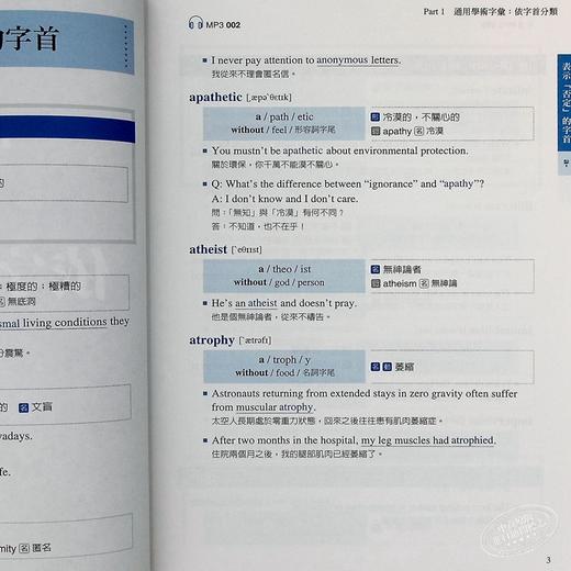 【中商原版】旋元佑英文字汇 MP3免费线上下载 港台原版 众文 语言学习 英语 商品图4