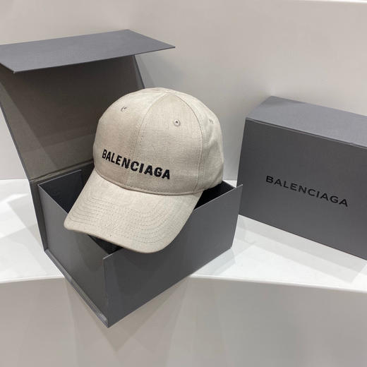 巴黎世家BALENCIAGA棒球帽-灰白 商品图1