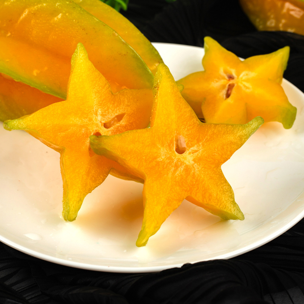 高成熟度树熟海南杨桃