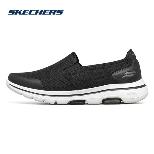 斯凯奇2021夏款男鞋一脚蹬健步鞋轻便透气休闲运动鞋216070 商品图0