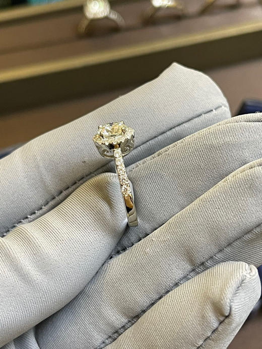 HW一克拉钻戒💍the one（莫桑钻，带证书） 商品图7