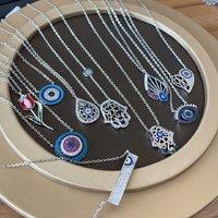 蓝眼睛项链EN170621372 商品图0