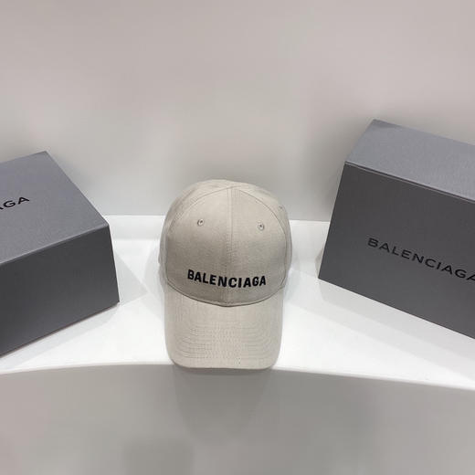 巴黎世家BALENCIAGA棒球帽-灰白 商品图0