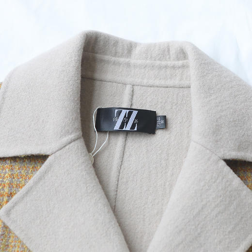 佐尔美冬季新款气质复古宽松羊毛双面呢大衣E94SM02 商品图1