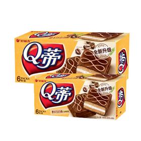 好丽友Q蒂摩卡巧克力味蛋糕【168g】