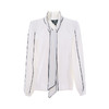 故障 EITIE爱特爱女装夏款时尚简约通勤职业系带长袖衬衫女上衣6113819 商品缩略图4