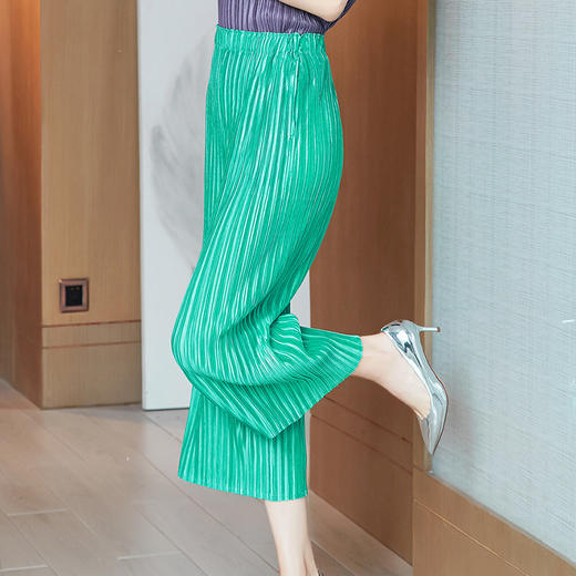 JN-K210313三宅褶皱休闲裤垂感新款简约透气 商品图3