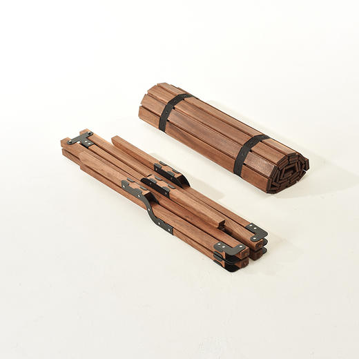 什良商店 黑胡桃蛋卷桌L款 商品图4