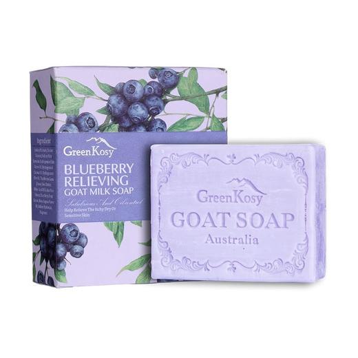 绿色溪谷蓝莓羊奶皂  100g 商品图0