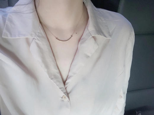 蒂夫尼微笑项链（银镀金） 商品图1