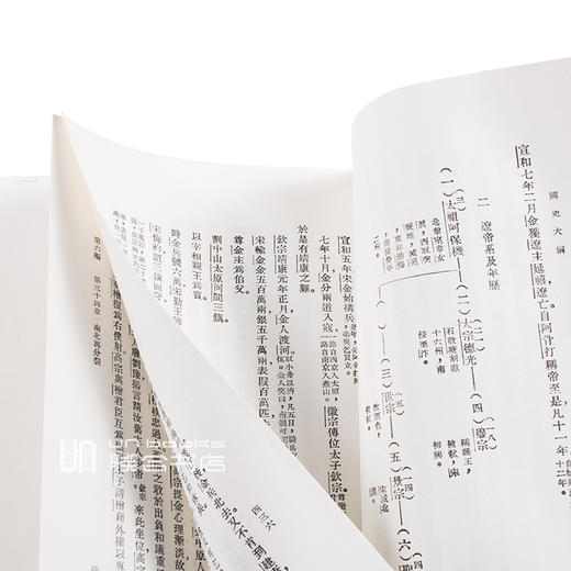 【中商原版】国史大纲 上下册 八十年纪念版 复刻版 毛边本 港台原版 钱穆 香港商务 中国历史 商品图2