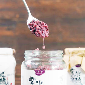 云南特色·紫米/玫瑰酒酿 精选墨江紫米 重瓣玫瑰 传统工艺 