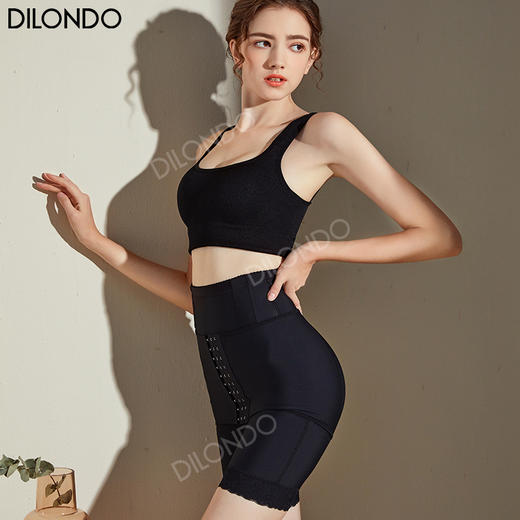 迪兰多 超薄、高弹生物陶瓷收胯、提臀、塑腰 美体裤 DL6359 商品图2