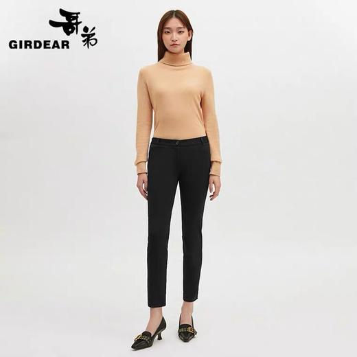 3楼 哥弟四面弹小黑裤 商品图0