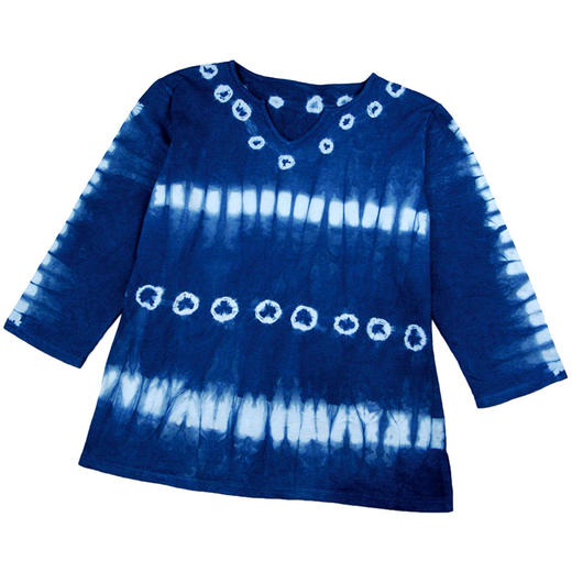 靛蓝天然扎染套装 商品图3