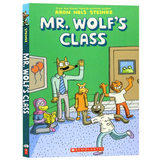 老狼先生的教室漫画1 英文原版 Mr Wolf's Class 1 儿童英语桥梁章节书 爆笑校园趣事 全彩儿童文学 英文版进口原版书籍 商品图0