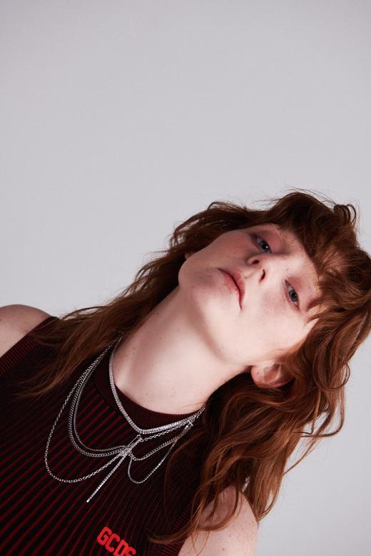 金属锆石多层链 商品图7