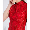 EITIE爱特爱春季新款中式优雅气质立领蕾丝旗袍礼服敬酒服女 商品缩略图2