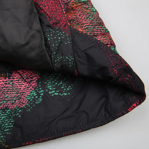 佐尔美新品冬季新款印花羽绒服短款保暖毛领外套E44YH02 商品图4