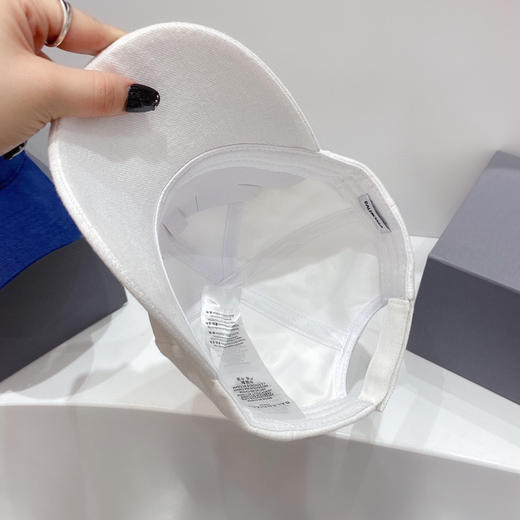 巴黎世家BALENCIAGA-白色帽檐刺绣 商品图4