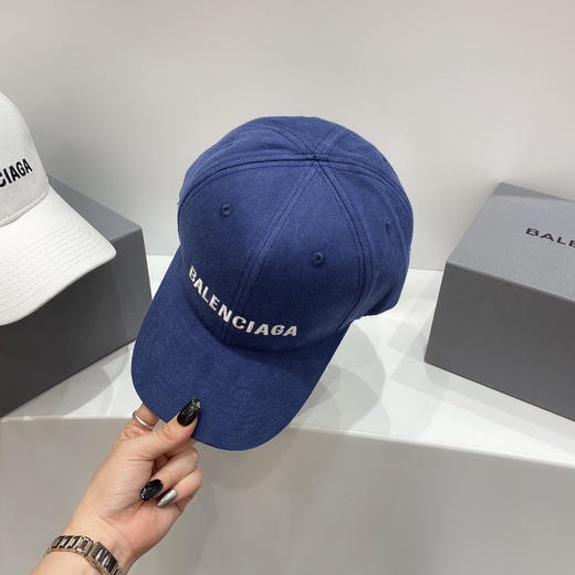巴黎世家BALENCIAGA棒球帽-蓝色 商品图3