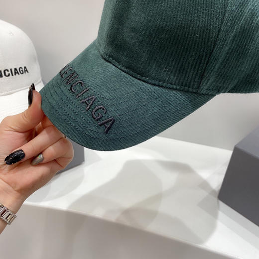 巴黎世家BALENCIAGA棒球帽-绿色 商品图3