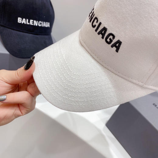 巴黎世家BALENCIAGA棒球帽-白色 商品图3